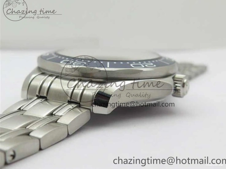 0115 Seamaster Diver 300M ORF 1:1 Best Edition Blue Ceramic Blue Dial on SS Bracelet A Breathable 7869